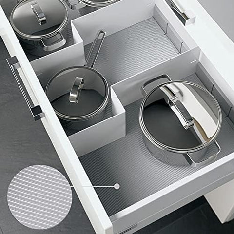 Glomen fridge shelf liner protects against water and oil spills.