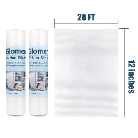 Glomen tableware protector liner simplifies cleaning and maintenance.