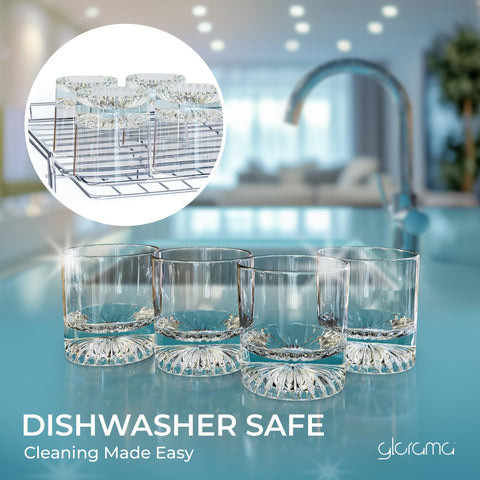 GLORAMA Cocktail glass supports signature mixes with sturdy form and style.