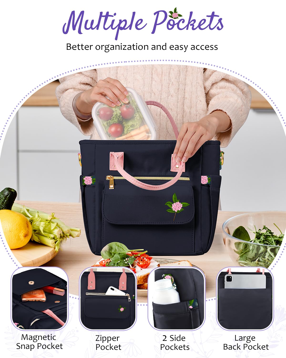 Glorieroo Deluxe detachable strap offers flexible carry options