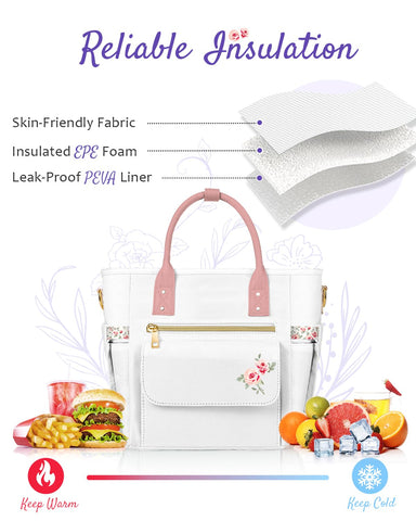 GLORIEROO Deluxe with removable strap for shoulder or cross-body wear