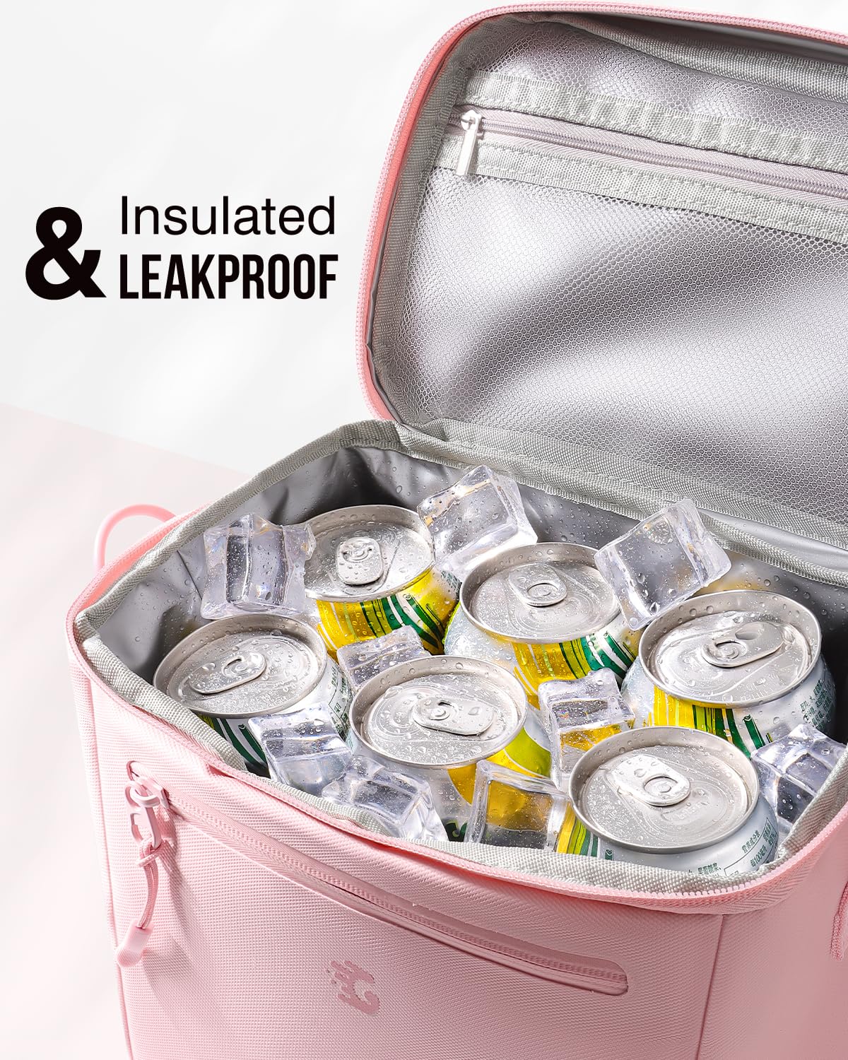 GLORIEROO insulated lunch box bag preserves snacks at stable temperatures for hours.