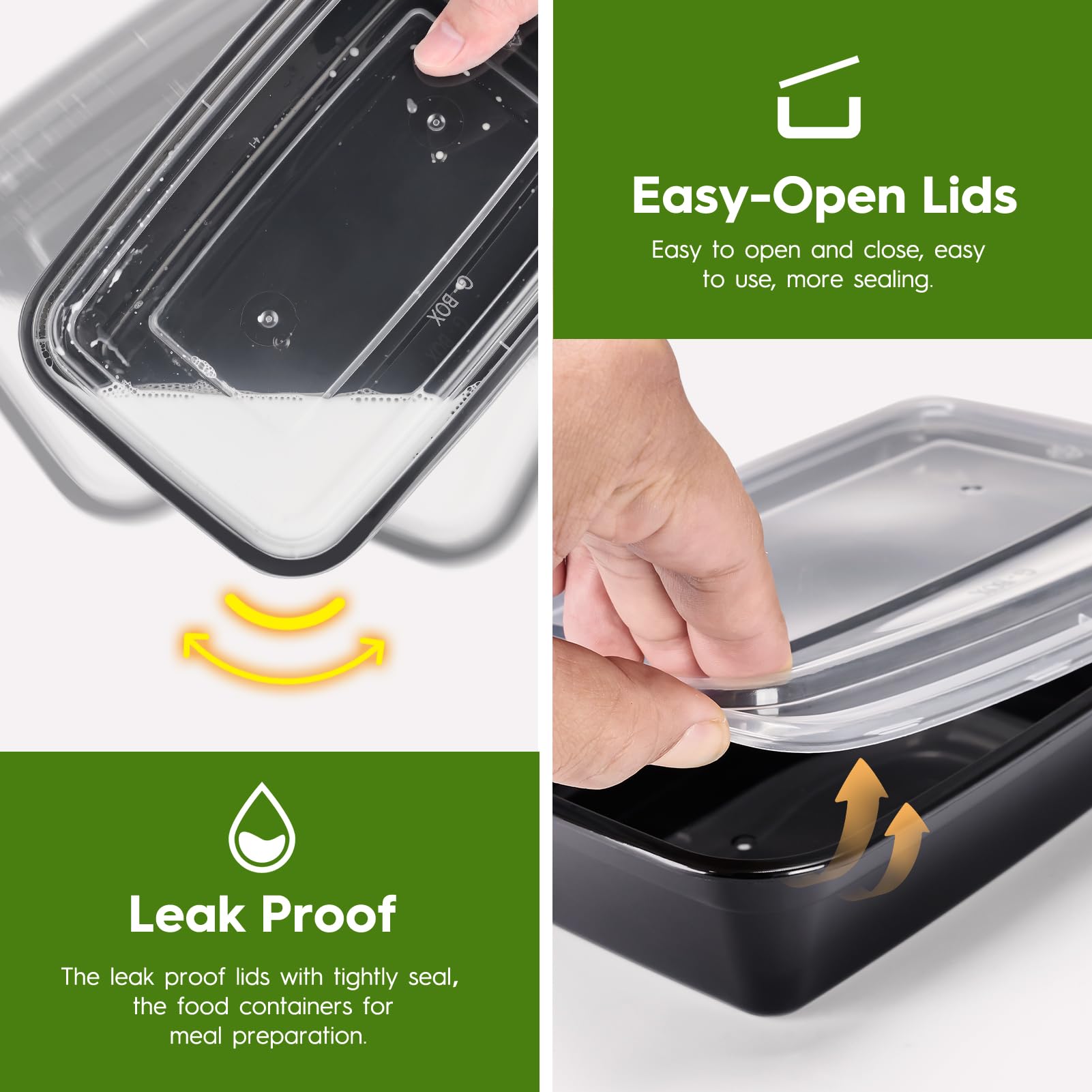Glotoch dishwasher-safe container for quick post-meal cleanup.