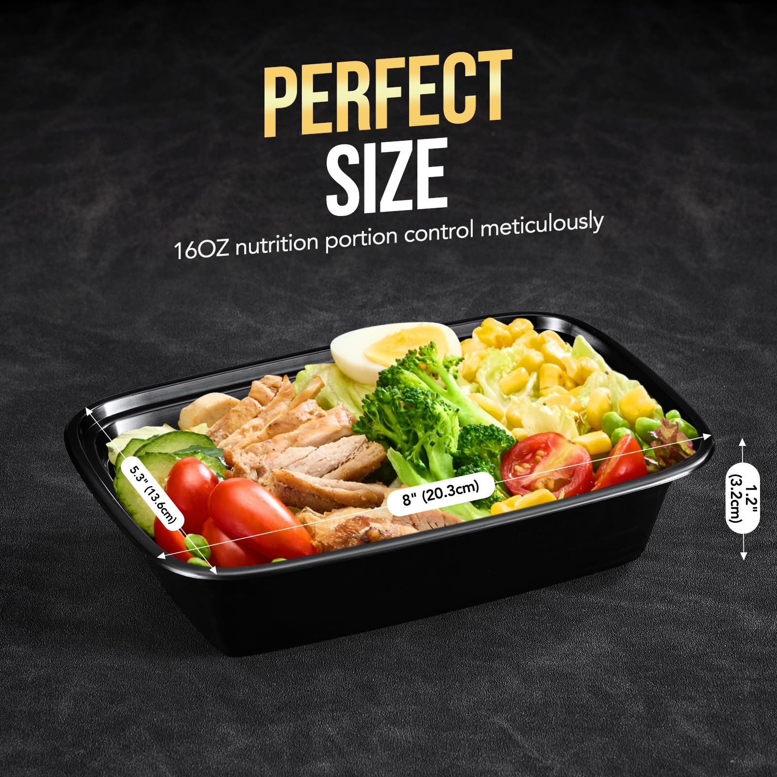 Glotoch Express dishwasher-safe containers for easy cleanup.
