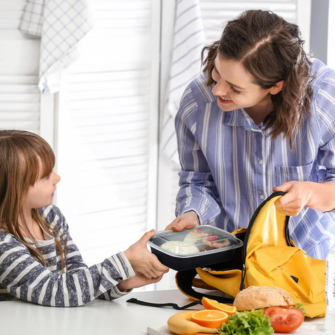 Glotoch Express durable plastic meal prep storage for busy days.