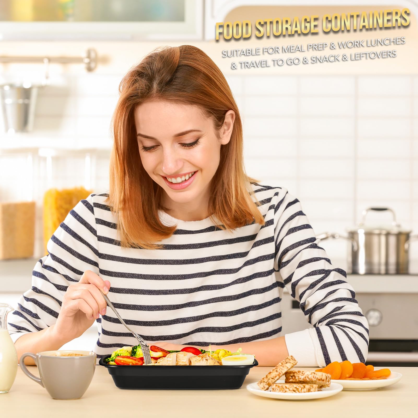 Glotoch Express to-go meal containers ideal for lunches on the run.