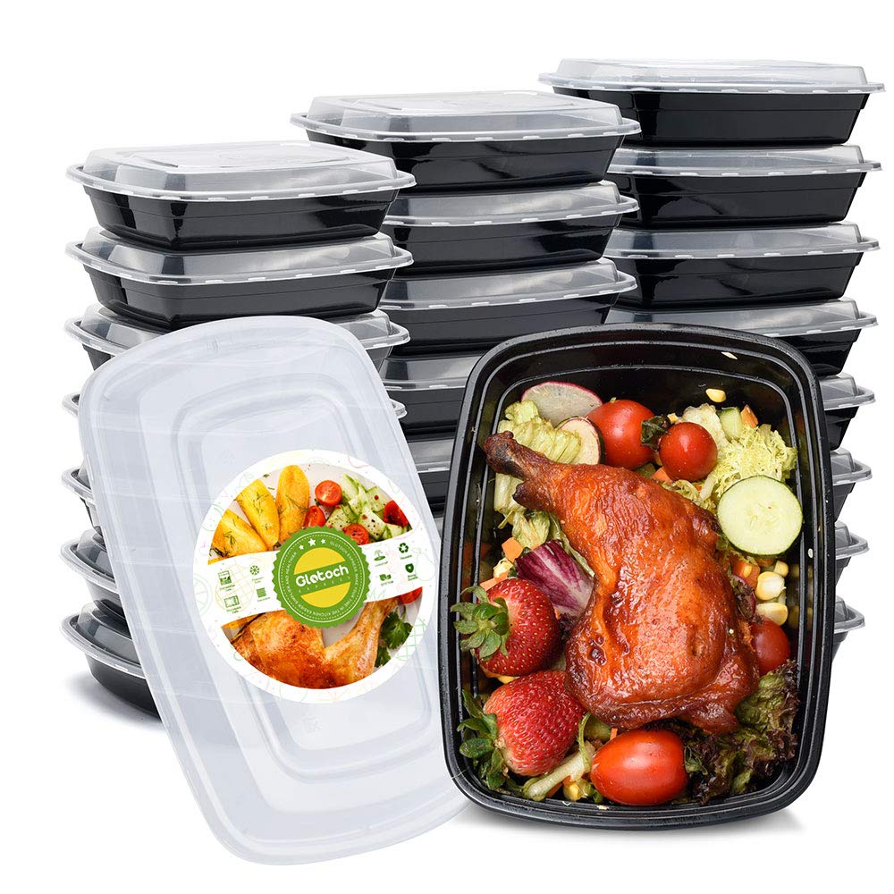 Glotoch Express 32oz meal prep container for portion control and lunch prep.