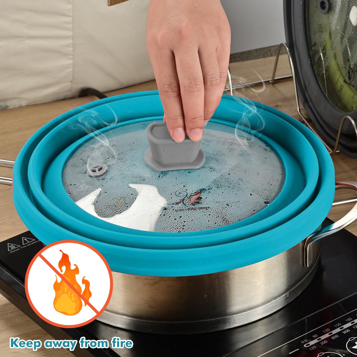 GLOU-GLOU GOOSE GGG steam vent holes prevent condensation during heating.