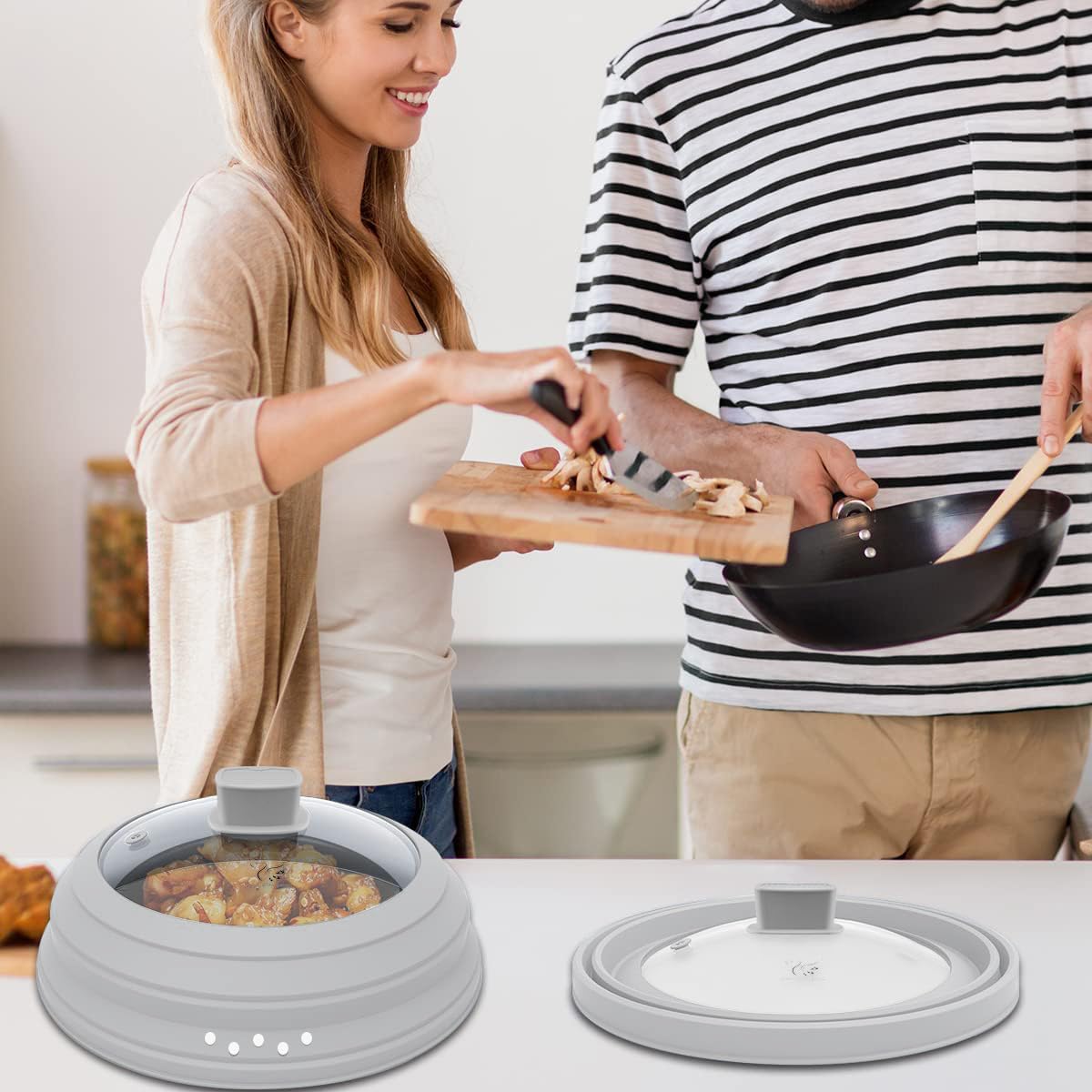 GLOU-GLOU GOOSE GGG fits a 9.8 inch opening on most bowls.