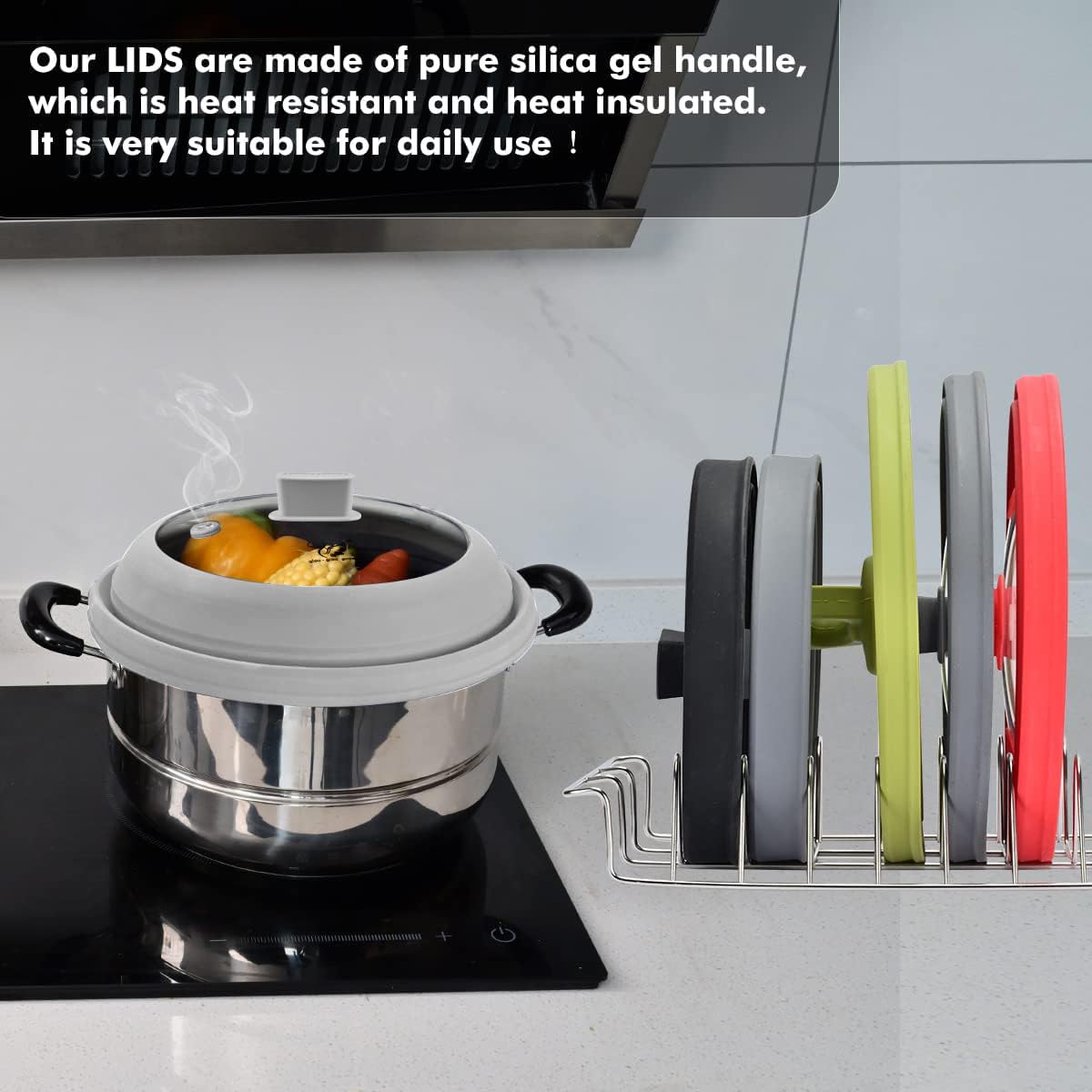 GLOU-GLOU GOOSE GGG dishwasher-safe glass and silicone for easy cleanup.