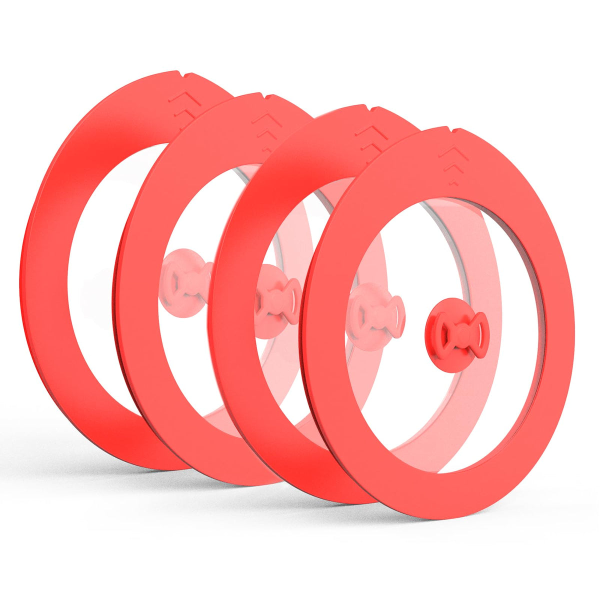 Glouglou Goose GGG replacement lids for Pyrex 7201PC red, airtight containment for leftovers.