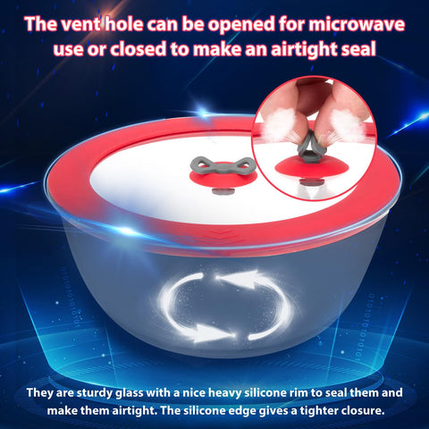 Glouglou Goose GGG silicone leakproof lid keeps foods fresh and prevents spills.