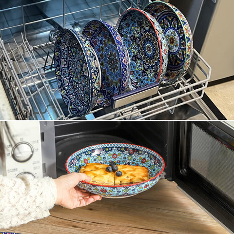 Glowworm serving bowls ideal for soups, ramen, salads, and desserts.