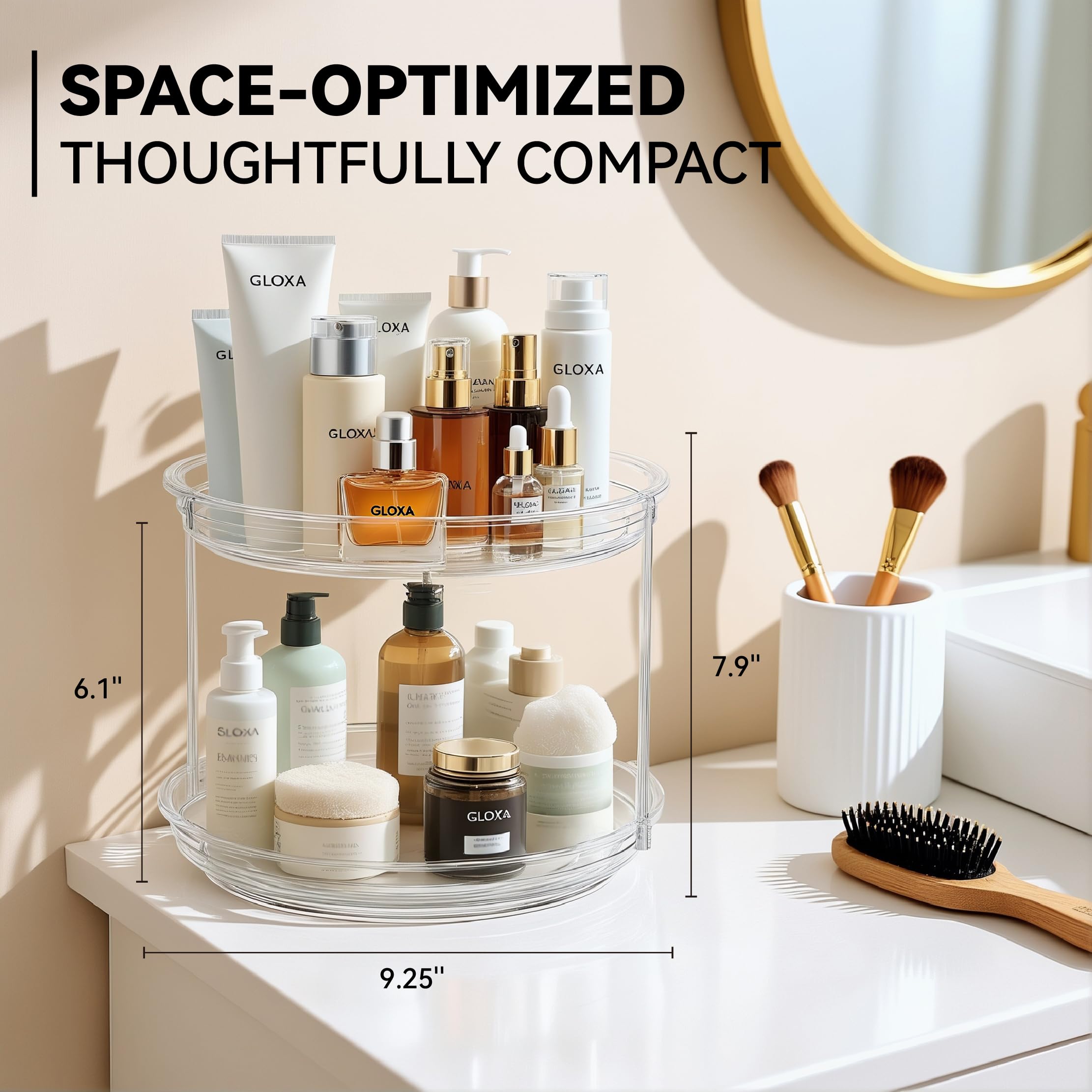 GLOXA 3-in-1 modular design enables flexible storage configurations.