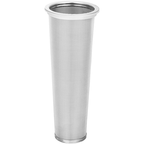 Glyntrof cold brew filter fits 64oz wide-mouth jars for mess-free brewing.