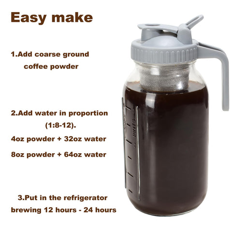 Glyntrof easy-clean filter promotes quick rinsing and reuse