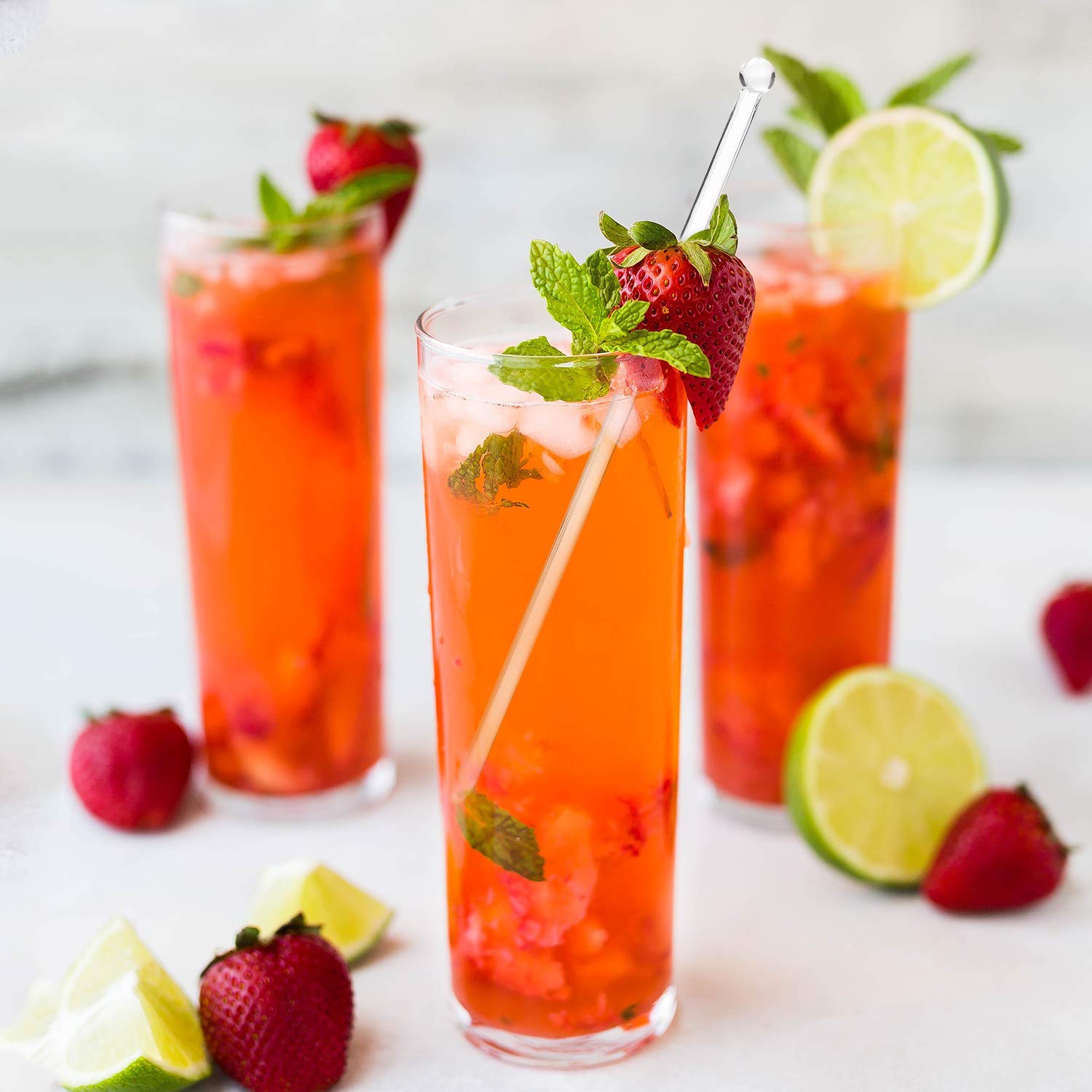 Gmark 100-piece box for easy restocking at events and home bars.