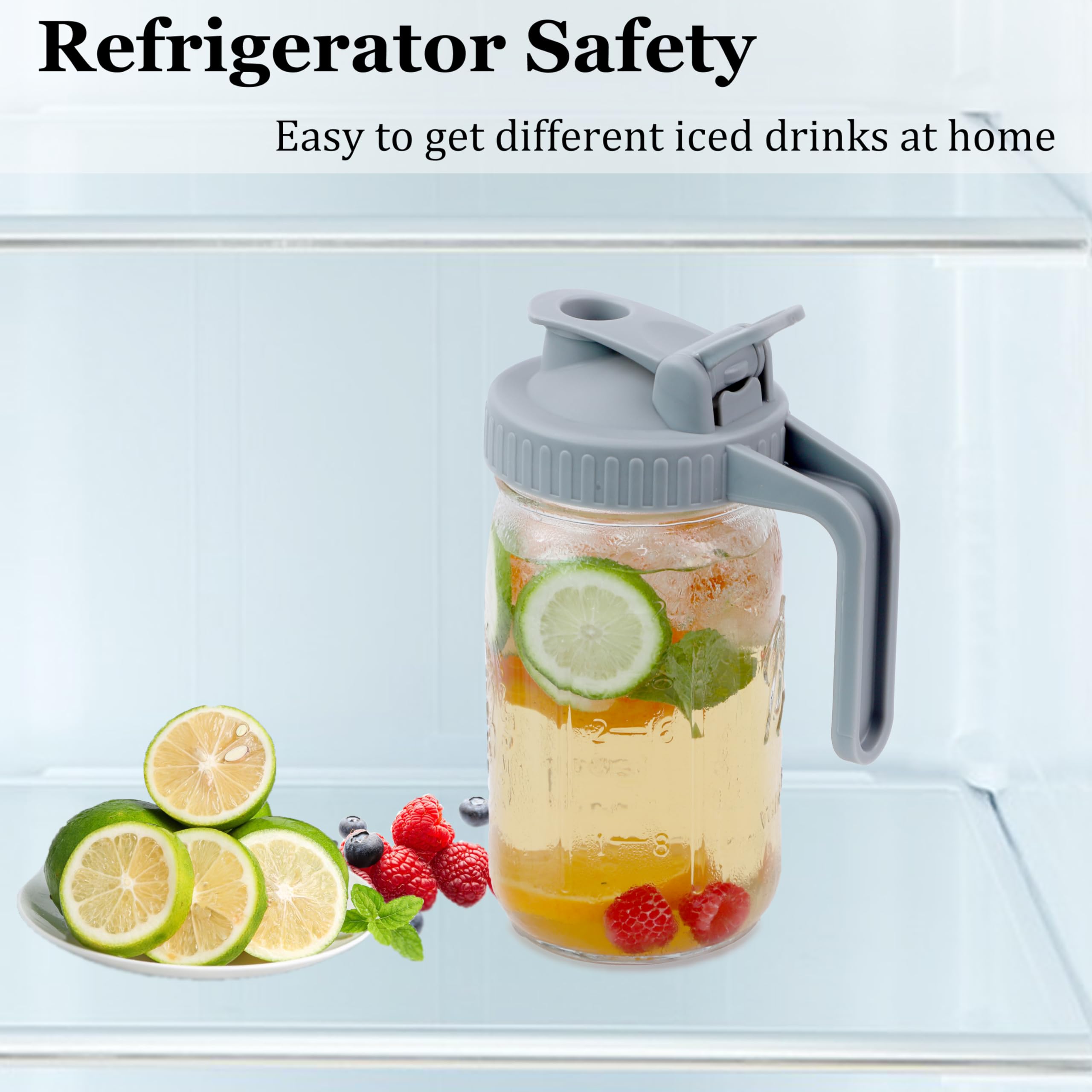 GMSWEET ergonomic thick handle for comfortable pouring.