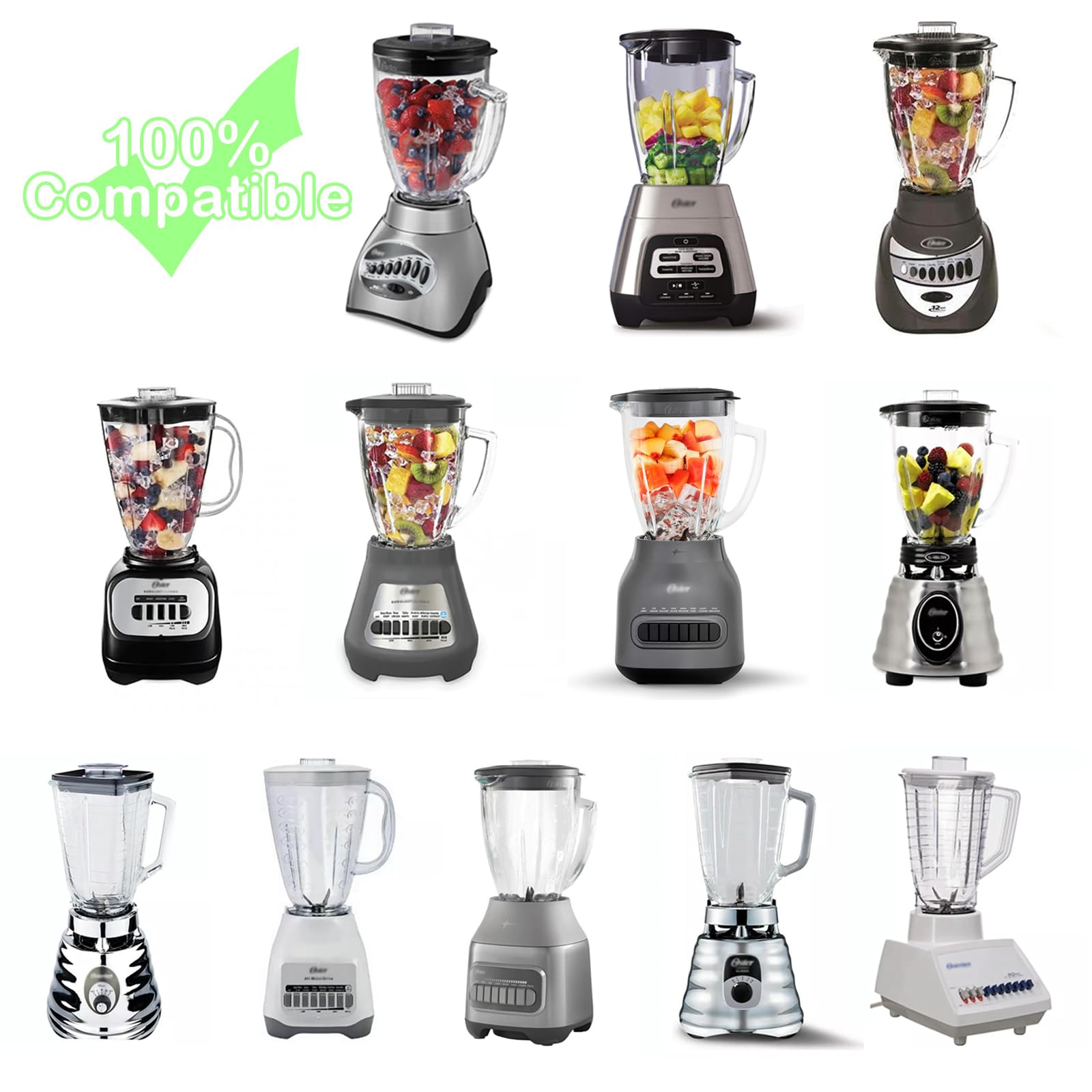 Gnicaela jar base designed to fit Oster Classic, sturdy mounting for daily smoothies