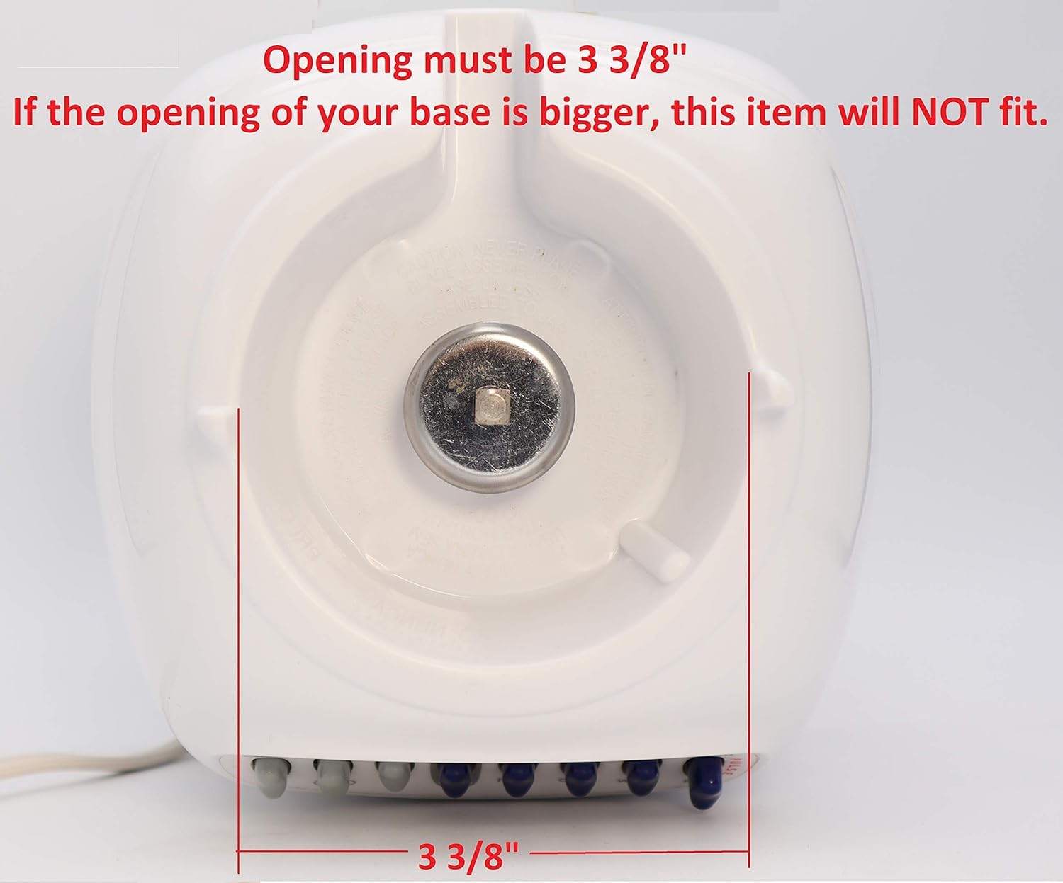 Replacement blade assembly ready to restore blending power and even texture