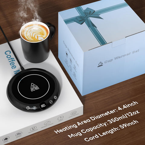 GNIYUIX mug warmer doubles as a candle warmer for ambient use