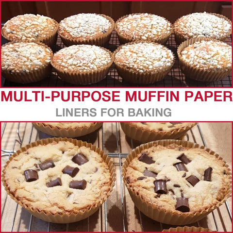 Goalfly large-size liners fit muffin pans for pies and brownies.