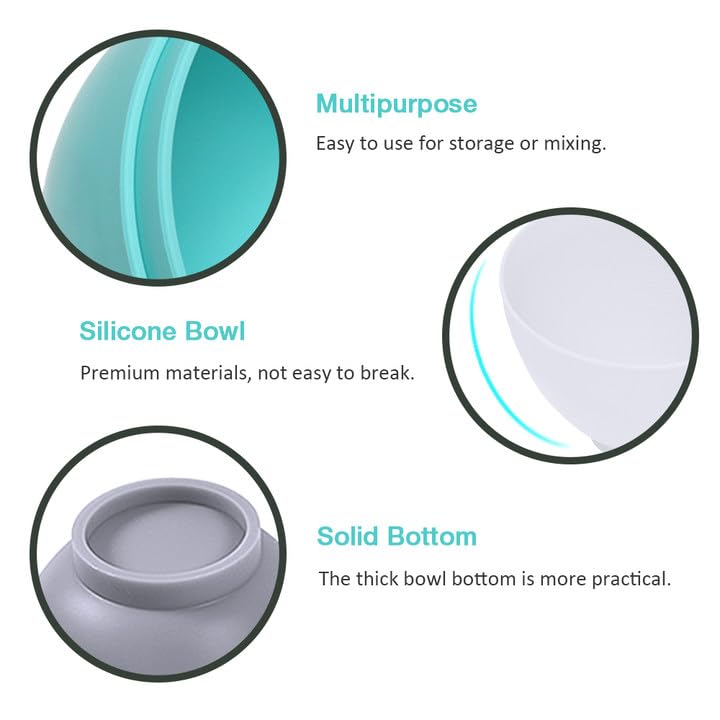 Goalfly bowls versatile for icing, sauces, spices, and small crafts