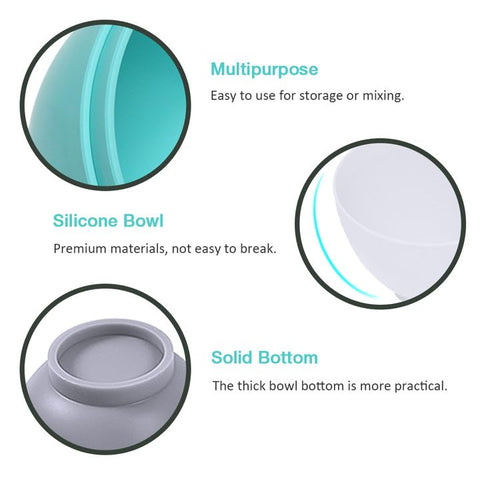 Goalfly bowls versatile for icing, sauces, spices, and small crafts