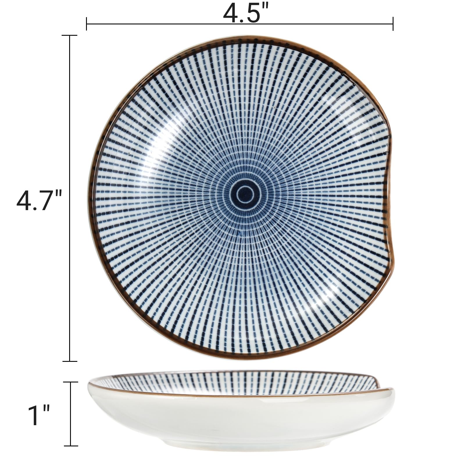 Goaste ceramic spoon rest close-up shows sturdy glaze and finish