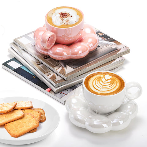 Goaste sunflower coaster in pink protects surfaces with sunny style.