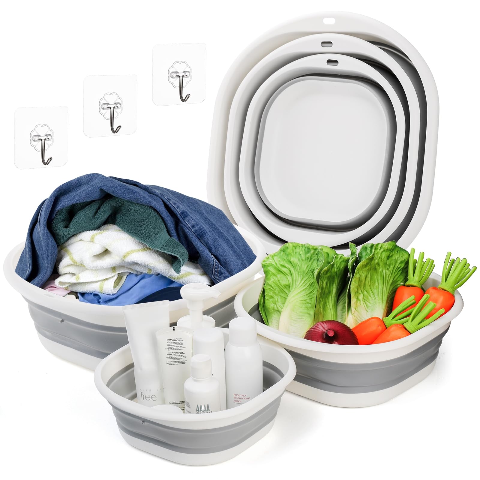 Goaste wash basin large expanded offers ample room for laundry and dishes