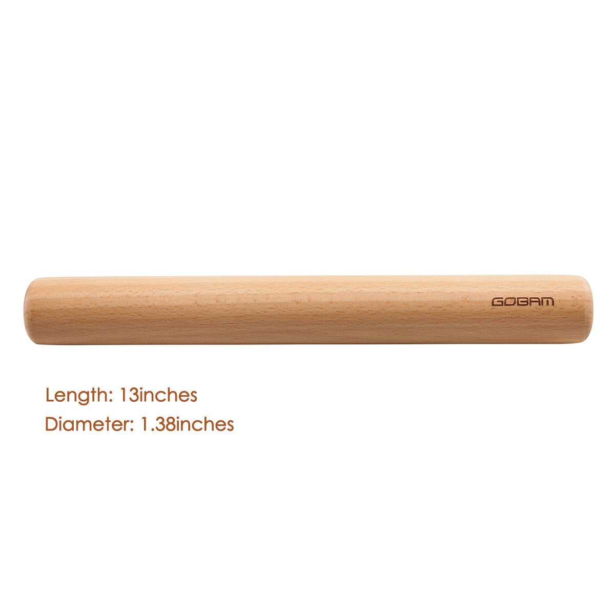 GOBAM rolling pin makes a thoughtful gift for bakers and wedding registries.