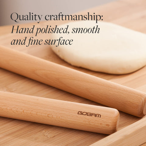 GOBAM dough roller is easy to clean and maintain after use.