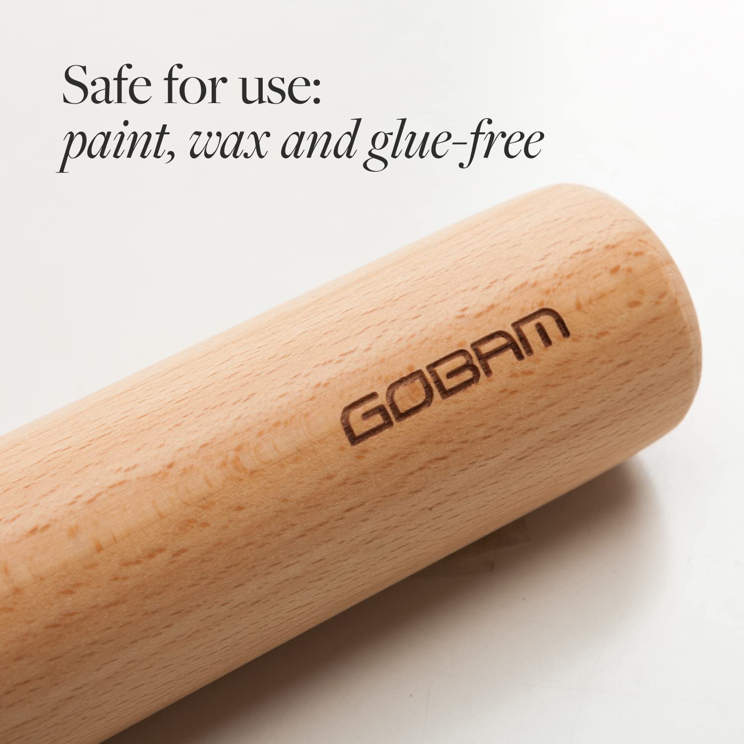GOBAM pin assists with pasta and dough work for everyday home baking.