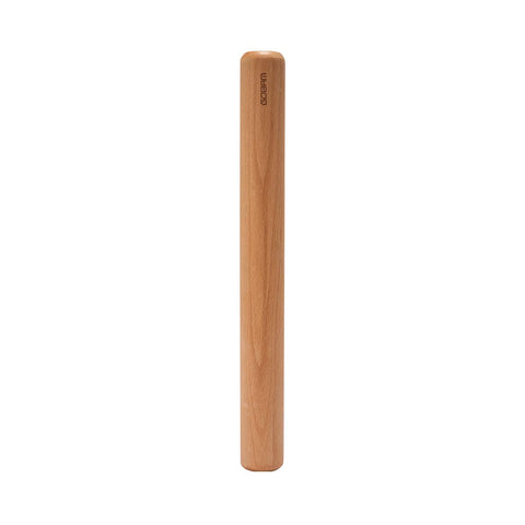 GOBAM Wood Rolling Pin with smooth surface for effortless dough rolling.