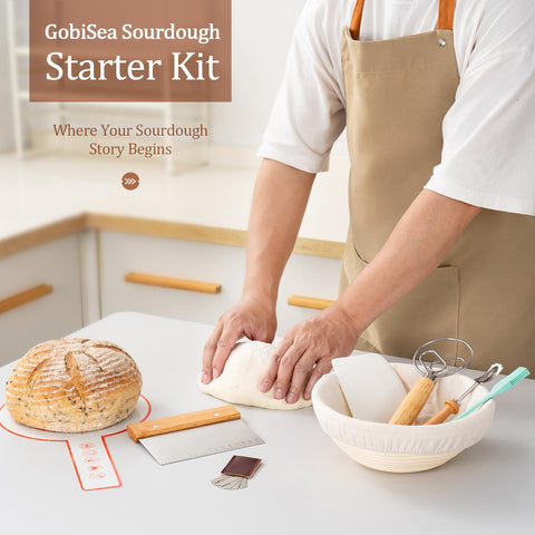 GobiSea silicone bread sling for safe transfer of hot loaves