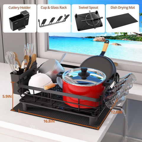 Godboat bottom drainage basin collects water for easy disposal