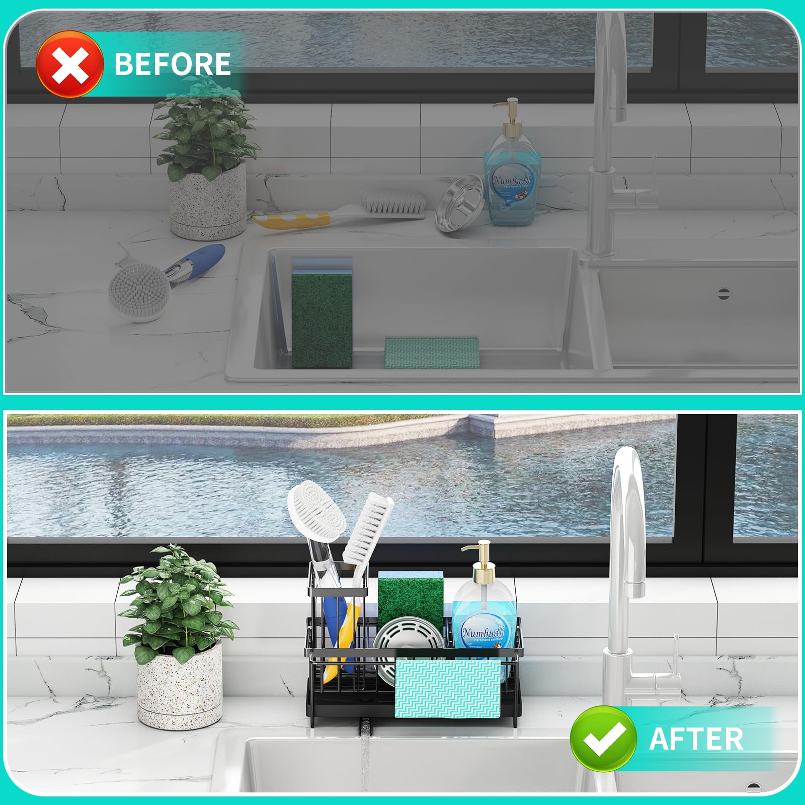 Godboat free-standing design fits in kitchens, campers, and small spaces