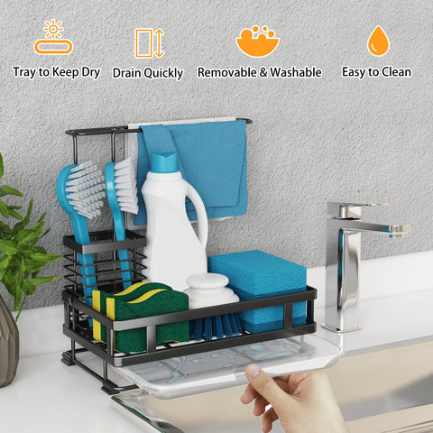 Godboat dish soap caddy shown as a thoughtful gift for organized families