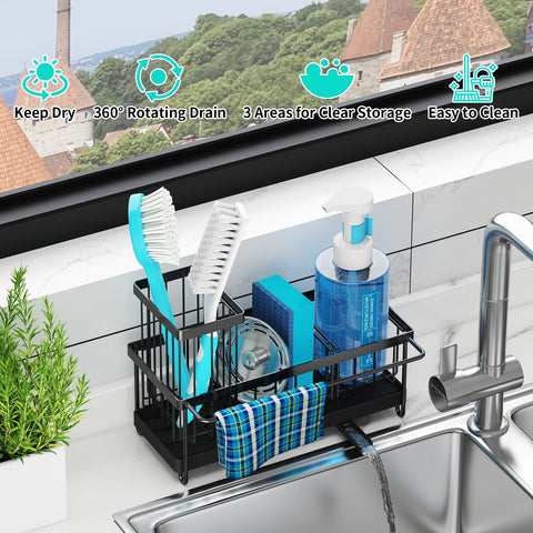 Godboat compact organizer saves counter space in small kitchens