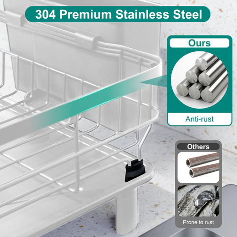 Goderewild space-saving design reduces clutter and saves counter space.