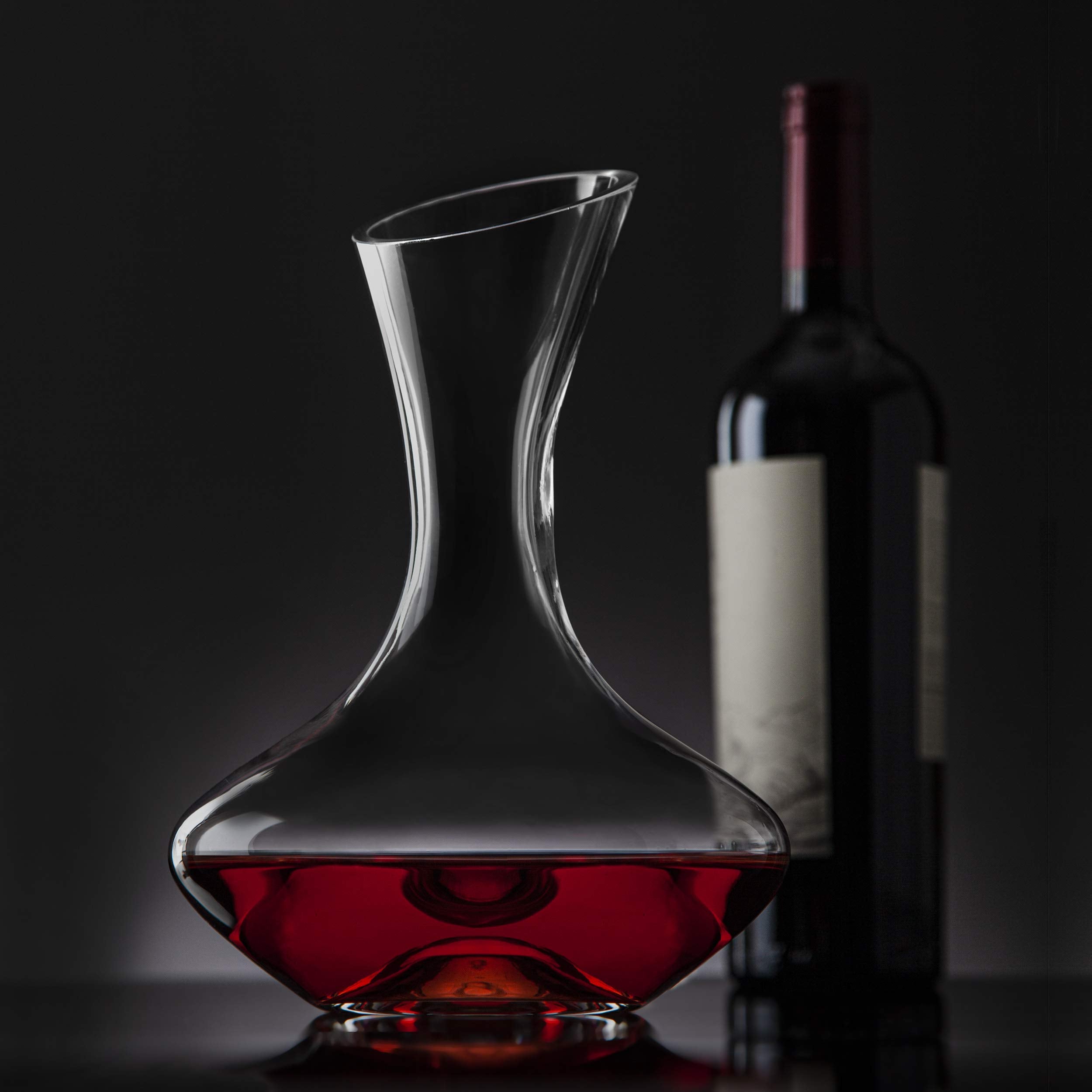 Godinger crystal barware decanter adds sophistication to table
