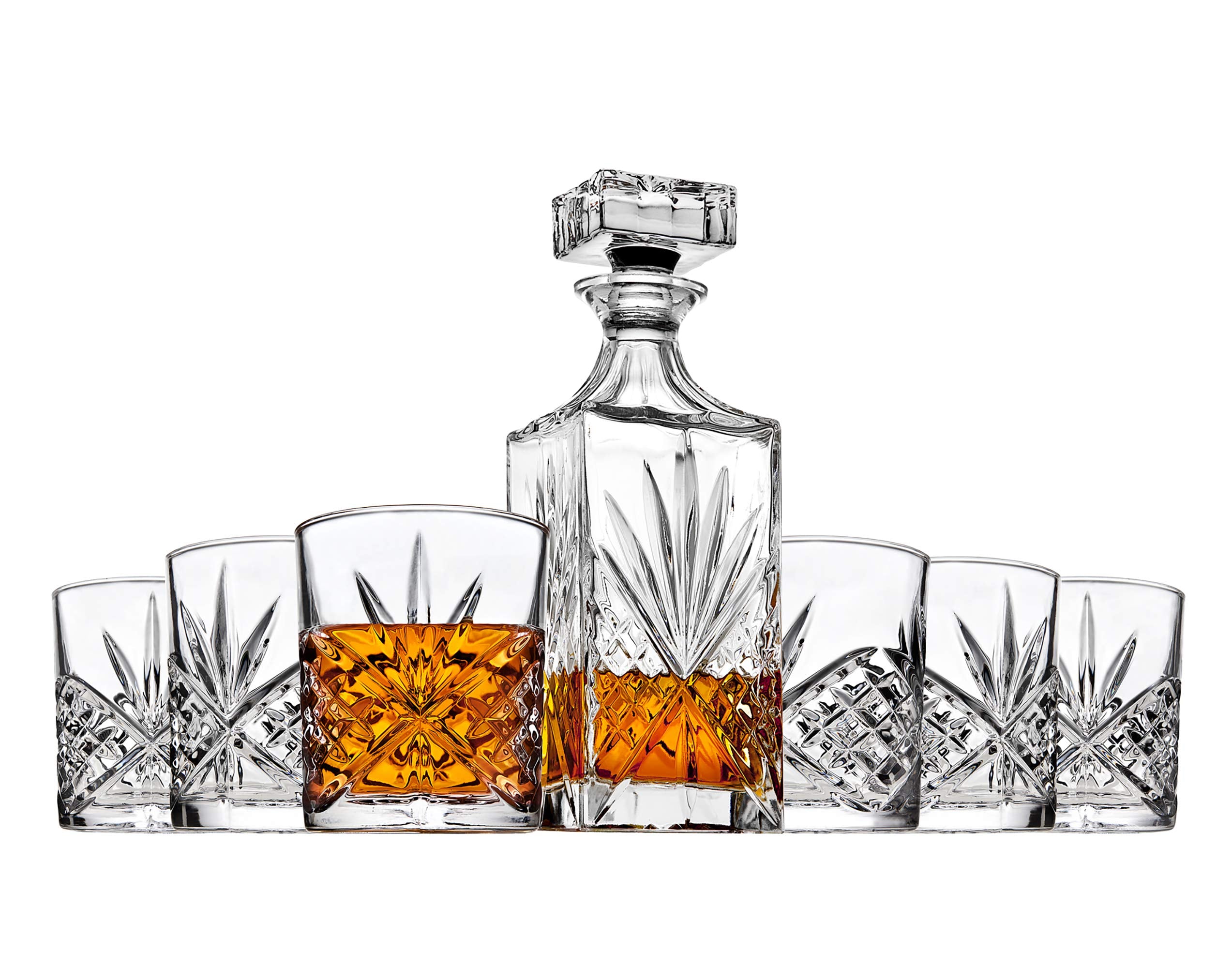Godinger Dublin Crystal Decanter for refined pours