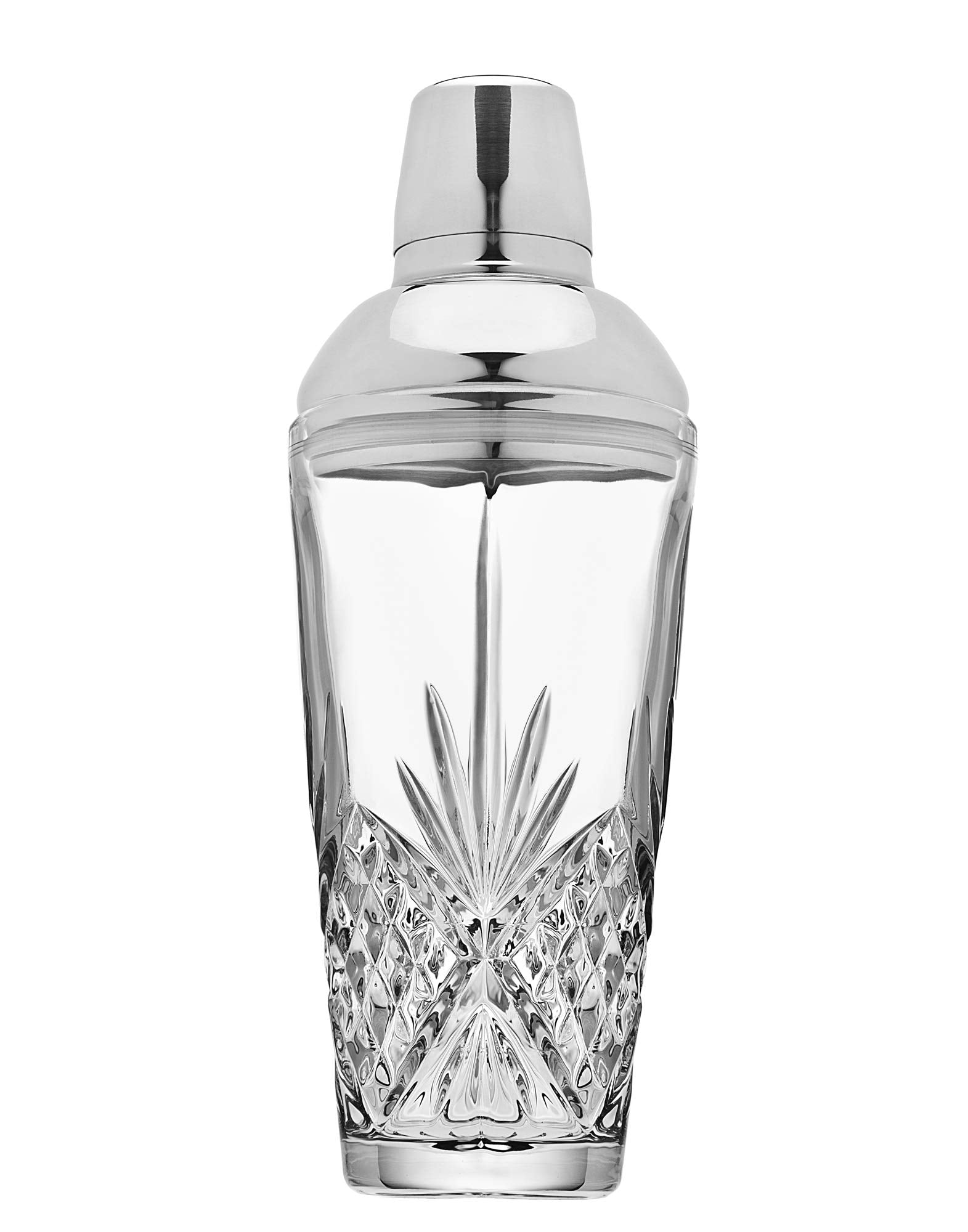 Godinger Dublin crystal martini shaker is ideal as a gift-ready bar accessory
