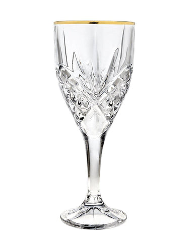 Godinger Dublin stemmed wine glass, 9oz, ideal for fine wine occasions.