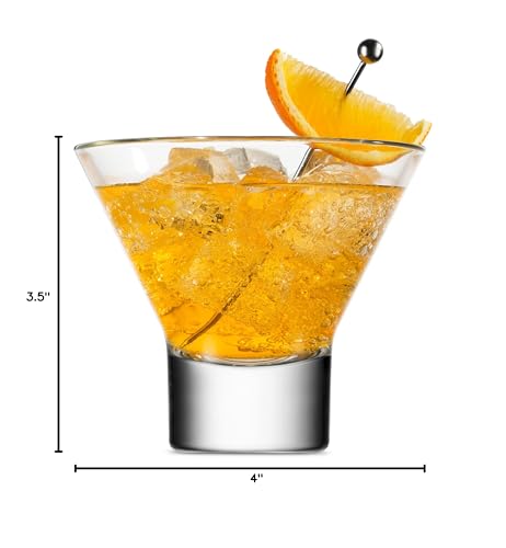 Godinger gift packaging for martini glasses makes a stylish housewarming gift.