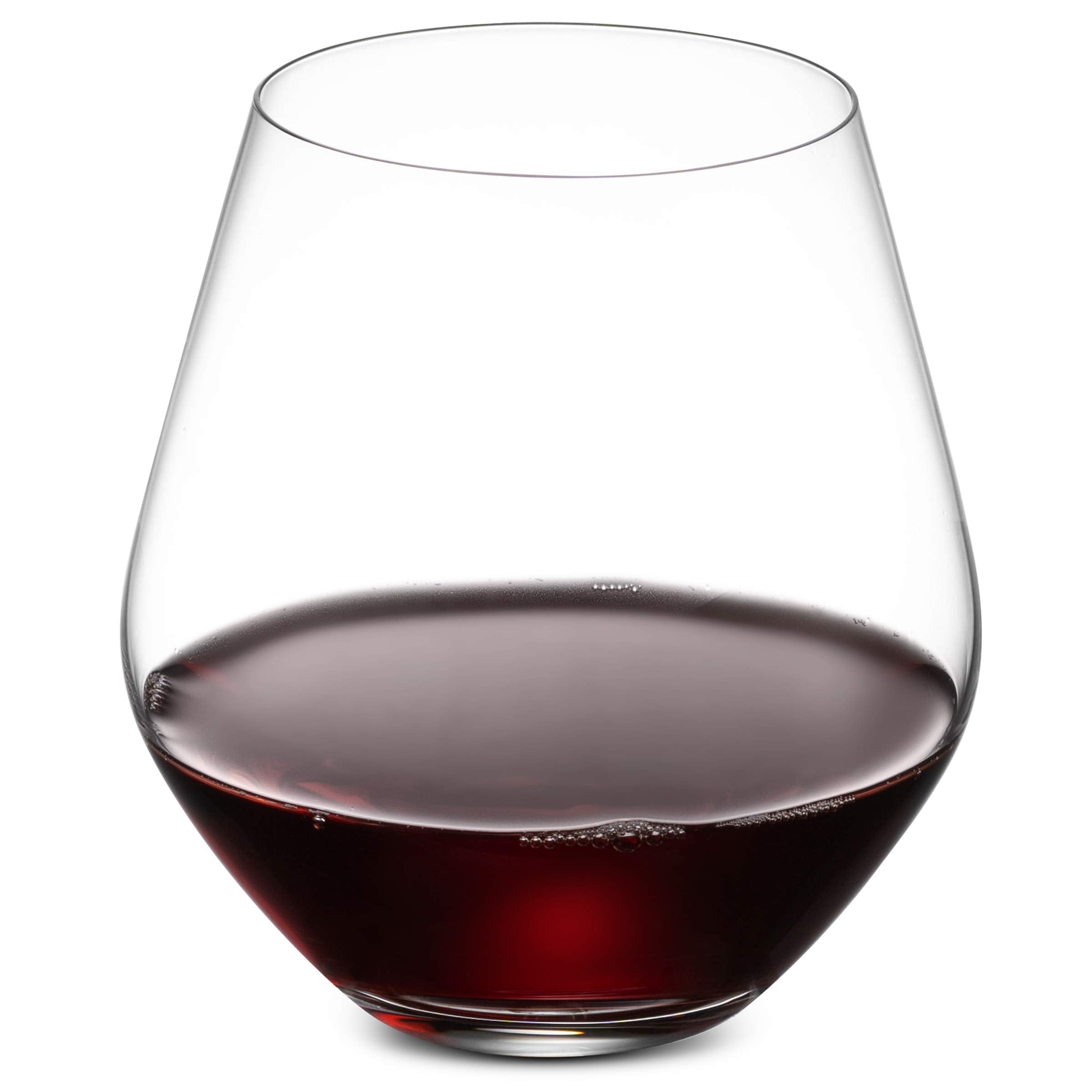 Godinger giftable wine glass set, ideal for weddings, anniversaries, or celebrations.