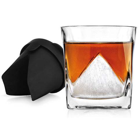 Godinger glacier whiskey glass for refined sipping with crystal clarity