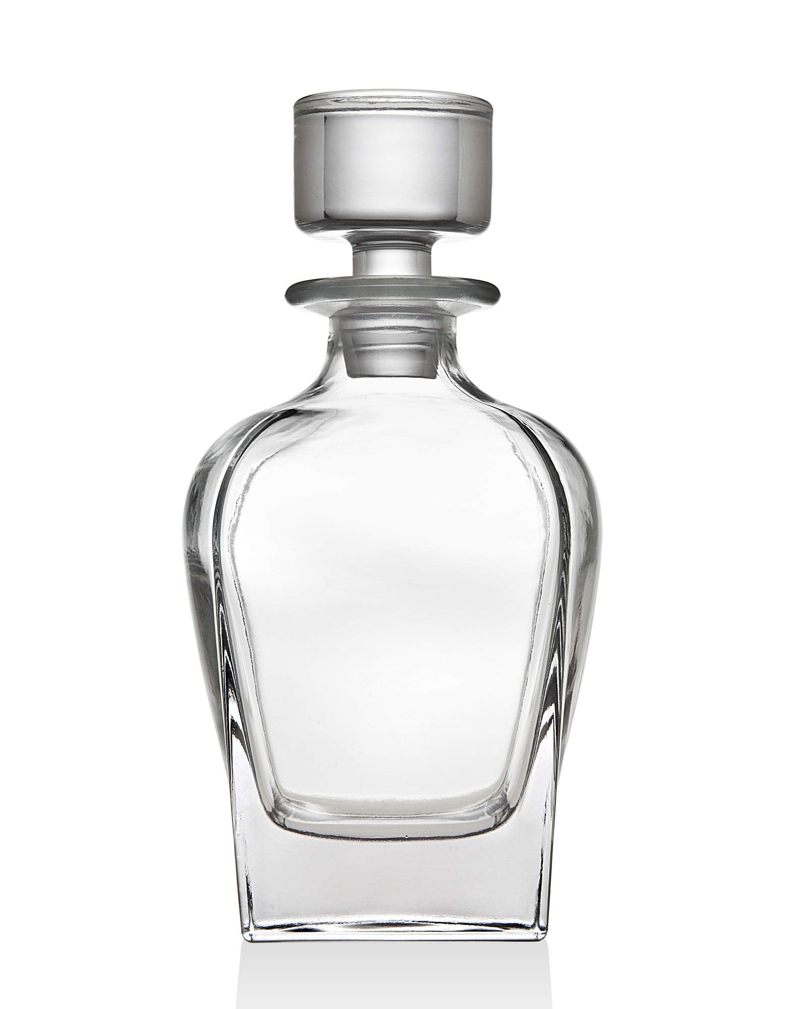 Godinger Madison whiskey decanter on a stylish bar cart for elegant entertaining