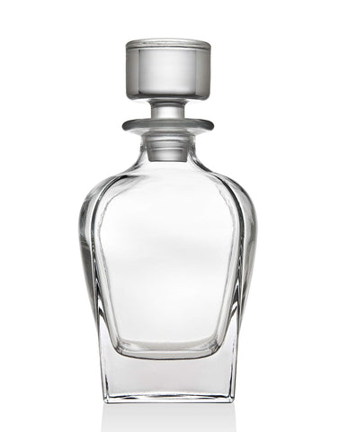 Godinger Madison whiskey decanter on a stylish bar cart for elegant entertaining